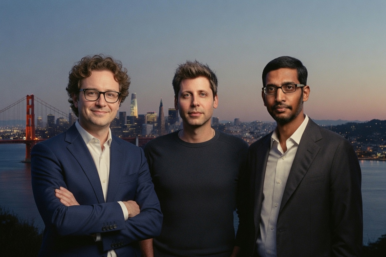 The Leading AI Lab CEOs - AI Generated
